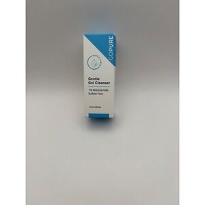GOPURE Gentle Gel Cleanser 1 Fl oz  1 % Niacinamide Sulfate Free 1 Oz 30ml New